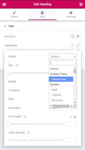 That said, even though this is the default it can be amended within the browsers user preferences. How To Add Custom Fonts To Wordpress Using Elementor