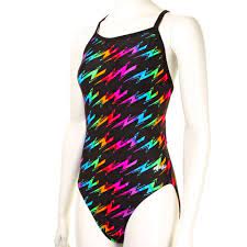 Dolfin Womens Winners Bolt V2 Back Multi Swimwear Women Womens Swimwear