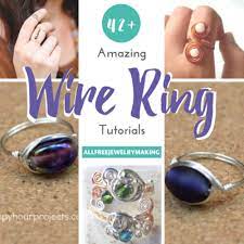 We love how she explains everything so clearly, so anybody watching will have no trouble following the steps to produce similar rings of their own. 42 Amazing Wire Ring Tutorials Allfreejewelrymaking Com