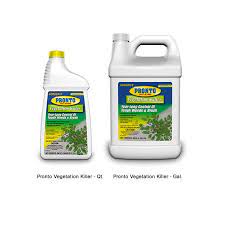 Killing weeds is an important part of caring for your garden, since out of control weeds will kill your plants. Pronto Vegetation Killer Do It Yourself Pest Control Free Shipping