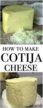 Learn How To Make Cotija Cheese At Home With This Simple Tutorial That Results In A Delicious C Cheese Recipes Homemade Cheese Making Recipes Goat Milk Recipes