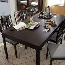 ekedalen ausziehtisch dunkelbraun 180 240x90 cm ikea deutschland brown dining table brown kitchen tables dark brown dining table