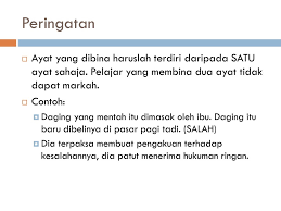 (a)kita perlu ambil alih projek itu jika masih rugi lagi,kata rosli kepada yong. Strategi Membina Ayat Untuk Pelajar Ppt Download