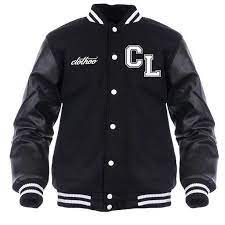 Clothoo Made Custom Varsity Jackets Design Your Own Custom Letterman Jackets Leather Varsity Jackets Custom Varsity Jackets Black Letterman Jacket