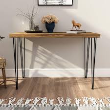 Counter height table legs metal. Buy Winsoon Hairpin Counter Bar Height Table Legs 34 Inch Tall Set Of 4 Pack Metal Furniture Legs For Wooden Desk Hair Pin Design 34 Inch 3 Rod Black Online In Indonesia B071chnrr5