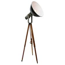 Uplights & clip on lights 102 results. Vintage Industrial Black Enamel Wooden Spot Light Floor Lamp For Sale At Pamono