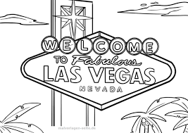 Malvorlage Las Vegas Schild Sehenswurdigkeiten Malvorlagen Kostenlose Malvorlagen Ausmalbilder Gratis
