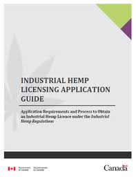 Industrial Hemp Licensing Application Guide Canada Ca