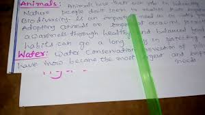 Fa 3 X Class English Project Work Youtube