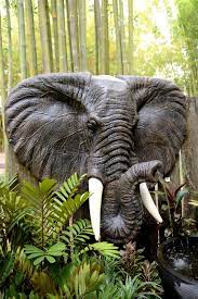 Find deals on products in outdoor decor on amazon. Wall Mount Elephant Water Feature Grey Brown Pandu Mukti