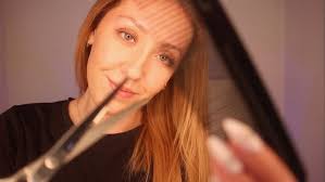 ASMR Haircut & Curling RP (inaudible, hairstyling)