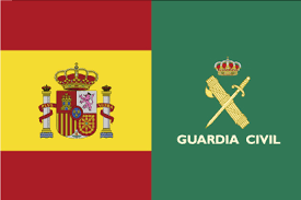 El problema catalán supone una piedra en el zapato para españa. Espana Guardia Civil Partida Flag Available To Buy Flagsok Com