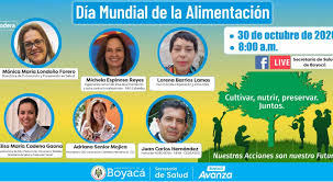 Guía de compras, servicios y planes para los niños. Celebracion Del Dia De La Alimentacion Boyaca Colombia 5 Al Dia