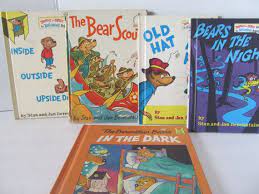 Berenstain Bear Books Set Of 5 Books Old Hat New Hat Etsy Berenstain Bears Book Set Bear Books