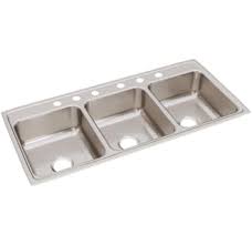 triple bowl kitchen sinks