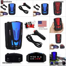 Detect any stable or mobile radar speed. Band V7 360 Degree Car 16 Gps Speed Safety Radar Detector Voice Alert Laser Led