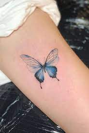 Butterfly Tattoo Butterfly Tattoo Meaning Tattoos Blue Ink Tattoos