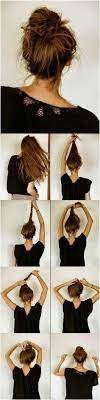 How To Wear A Messy Bun With Tutorials Hairstyles Weekly Bun Hairstyles For Long Hair Cute Everyday Hairstyles Long Hair Tutorial