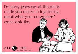 Jean shepherd quest, a blog about shepherd's life and work. Disproportionate Excitement Jeans Day At Work Poe Communications