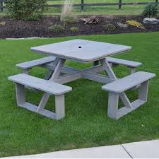 August Grove Law Simmonds Picnic Table Wayfair Picnic Table Wooden Picnic Tables Wood Bar Table