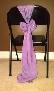 Vertical Bow For Metal Folding Chair Without A Chair Cover Folding Chair Covers Chair Covers Wedding Metal Folding Chairs