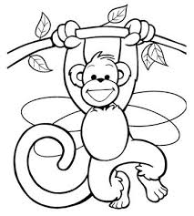These 12 Outdoor Kids Crafts Are Perfect For Summer Monkey Coloring Pages Animal Coloring Pages Free Coloring Pages