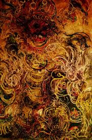 Lukisan abstrak bali minimalis di tokopedia ∙ promo pengguna baru ∙ cicilan 0% ∙ kurir instan. Affandi 140 X 95 Cm Rangda Oil On Canvas Jpg 1056 1600 Seni Lukis Lukisan Gambar