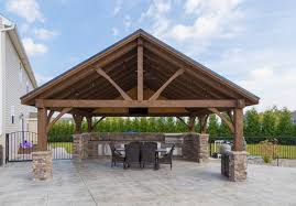 We are very proud of the pavilion. Pergolas Pavilions The Barn Raiser