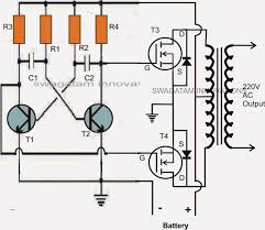 A 50 Watt Inverter Circuit Might Look Quite Trivial But It Can Serve Some Useful Purposes To You When Ou Circuit Projects Electronic Circuit Projects Circuit