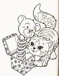 Lisa Frank Cat Coloring Book Printable Cat Coloring Book Coloring Books Coloring Pages