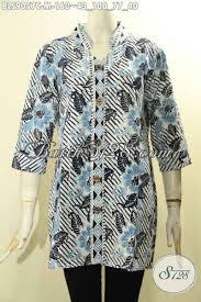 ( 87) tambah ke wishlist. Baju Batik Wanita Kantor Model Kancing Depan Lengan 3 4 Blouse Batik Modis Desain Keren Motif Kekinian Proses Cap Tampil Modis Dan Trendy Bls9057c M Toko Batik Online 2021