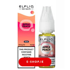 Apple peach Elf bar salt E-liquid by Elfliq | e-shop.ie