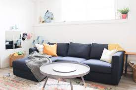 Inside My Full Review Of The Ikea Vimle Sofa With The Sectional Chaise Including How To Assemble It A Review Of Ikea Vimle Sofa Ikea Vimle Ikea Living Room