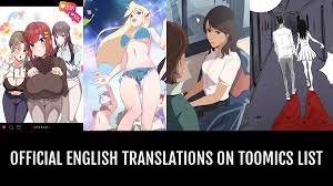 Official English Translations on Toomics - by Grizz | Anime-Planet