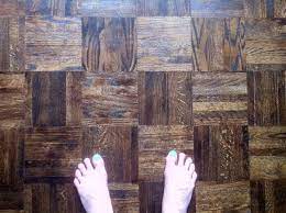 What causes dark spots on hardwood floors. Parquet Floors Refinished Harbour Dweller