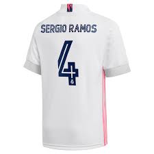 Capitán del real madrid y de la selección española de fútbol. Adidas Sergio Ramos 2020 21 Real Madrid Home Jersey Youth Soccer Zone Usa