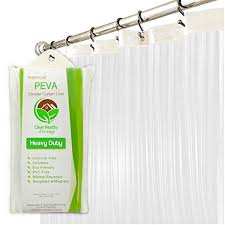 This design feature makes the shower. Clean Healthy Living Heavy Duty Peva Clear Shower Curtain Liner With Magnets Suction Cups 70 X 72 In Long Buy Online In Bermuda At Bermuda Desertcart Com Productid 20974795