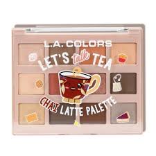 L A Colors Let S Talk Tea Chai Latte Palette Discount Beauty Boutique