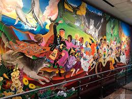 There are 3 checkpoints at den. What S Up With The Creepy Apocalyptic Paintings In Denver International Airport