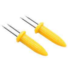 Check spelling or type a new query. Corn On The Cob Holders Set For Skewers Bbq Twin Prong Sweetcorn Holder Fork Kitchen Tool 10 Pcs Corn Holders Aliexpress