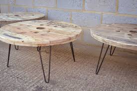 This unique piece of furniture is hand crafted from an industrial cable spool. Veolia Uk On Twitter We Love These Coffee Tables Made From Upcycled Cable Reels Https T Co E382iddaum
