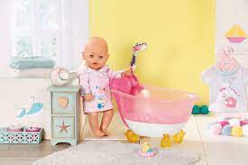 Baby born interactive dolls with accessories & lifelike functions bath play set. Baby Born Bath Bathtub Baby Born
