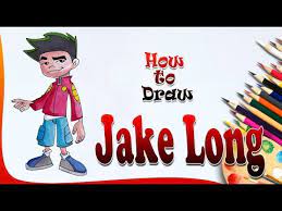How To Draw Jake Long | American Dragon: Jake Long | Easy Drawing - Youtube