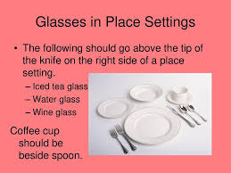Cups and saucers are placed to the right of the outermost piece of flatware. 3 00 Modern American Plated Service Ppt Download