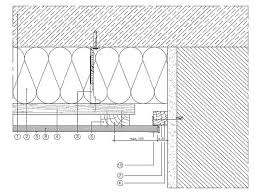 Schattenfuge Mit Sichtbarem Anschlussholz Holzbau Detail Decke Decke Detail Holzbau Fassadenschnitt