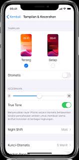 Menggunakan Mode Gelap Di Iphone Ipad Atau Ipod Touch Apple Support