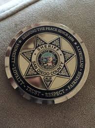 San Diego County Sheriff S Office Dsa Challenge Coins Police Challenge Coins San Diego County Sheriff