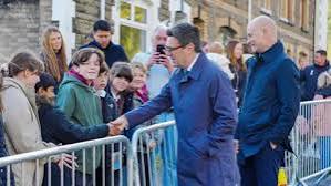 Prime Minister Andy Burnham visits Aberfan ahead of 60th anniversary