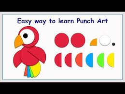 Punch Art Parrot Paper Crafting Stamping Card Making Scrap Booking Youtube In 2020 Punch Art Paper Crafts Stamped Cards