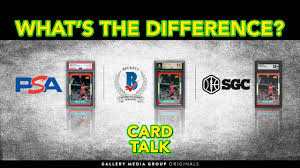 You have a human doing it. What S The Difference Between Psa Bgs Or Sgc Graded Cards Card Talk Youtube